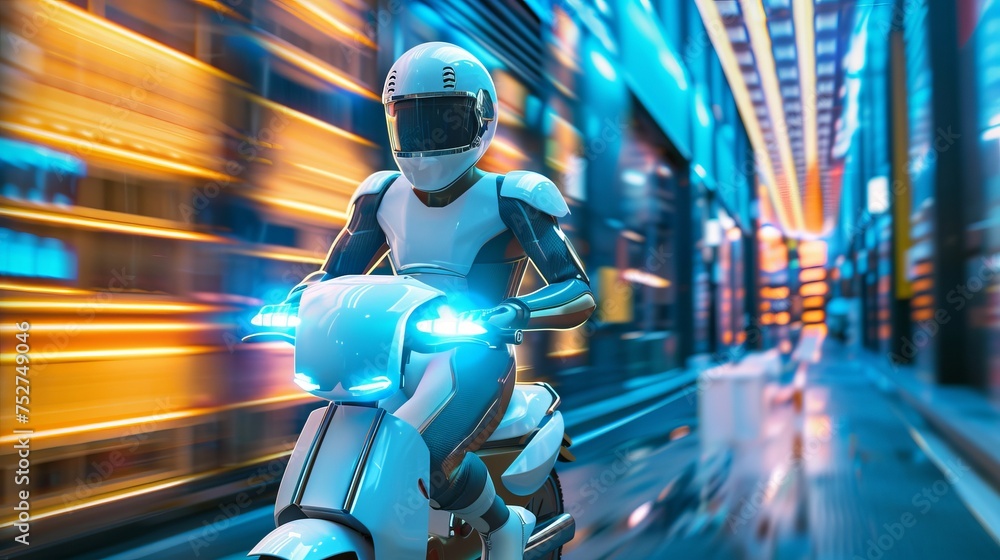 Poster advancements in artificial intelligence and machine learning are transforming to logistic transporta