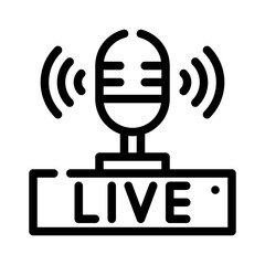 live line icon