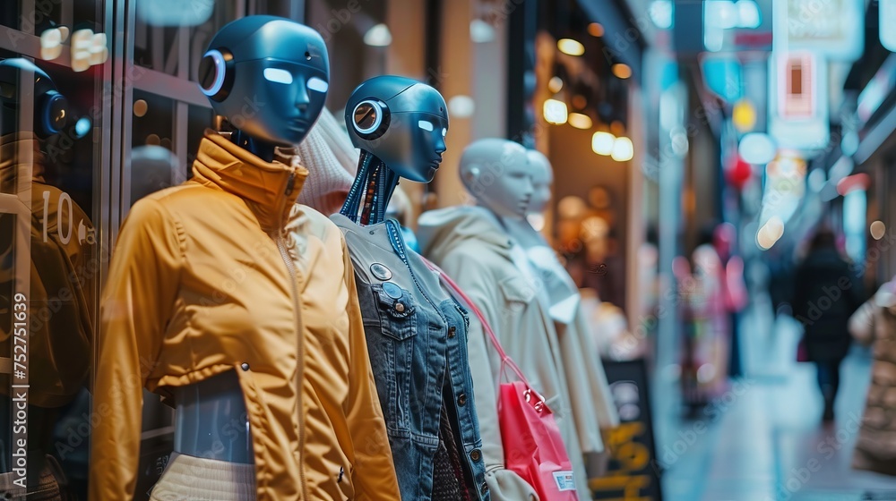 Poster advancements in artificial intelligence and machine learning are transforming to online shopping