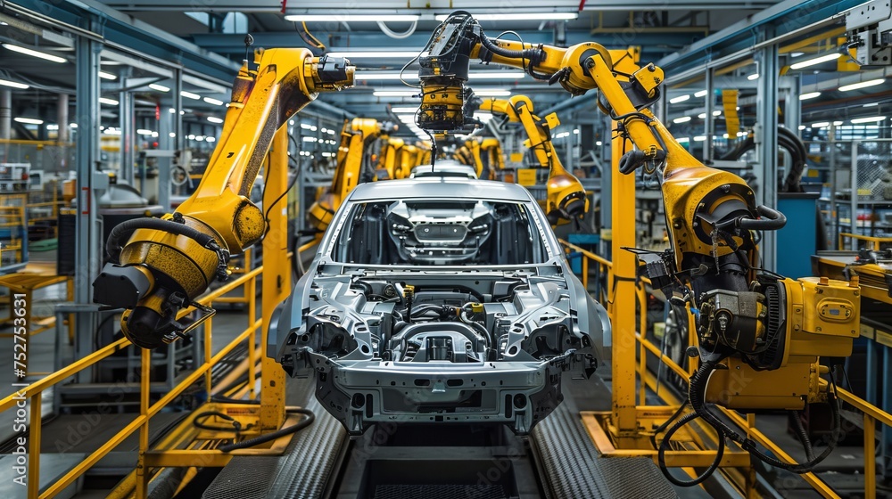 Poster advancements in artificial intelligence and machine learning are transforming to automotive robot ha