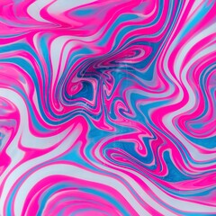 Pink and blue fluid patterned background