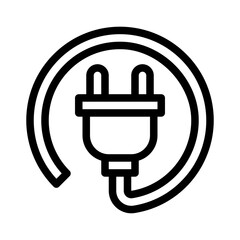 plug line icon