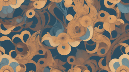 Abstract organic pattern design background
