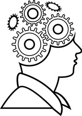 Brain, organ, mind icon 2