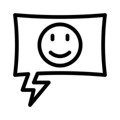 emoji line icon