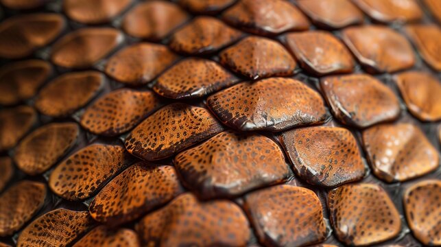 Snake skin texture close-up. high quality image 4k