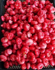 Chambakka, a bell shaped fruit also known as red rose apple