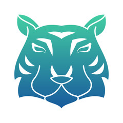 Tiger Flat Gradient Style