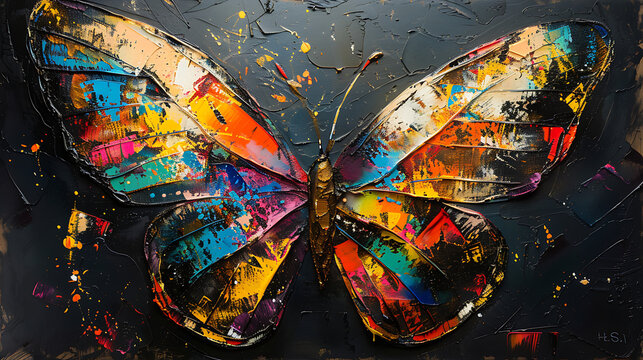 paint of butterfly