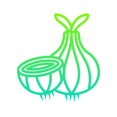Onion Gradient Linear Style