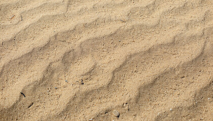 Fototapeta na wymiar The texture of sand in the desert as a natural background