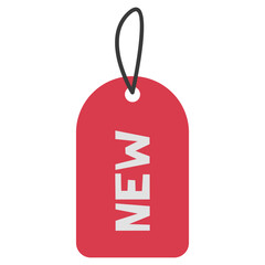 Sale Tag new Single 21 cute on a white background, vector illustration.