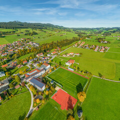 Herbstliches Oberallgäu bei Weitnau