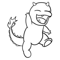 Funny Monster Coloring