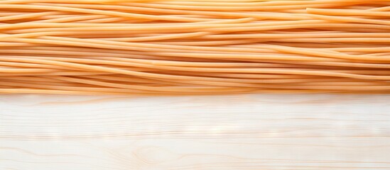 Assorted Dried Pasta Varieties Spread Out on a Clean White Background