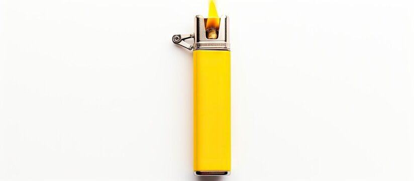 A Lighter with a Lighter Lighter in the Middle: Conceptual Image of Repeating Objects with Flame Ignition Tool