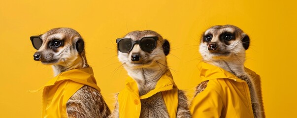 Sunny Seal Style Sunglasses and Jackets for the Coolest Crew Generative AI