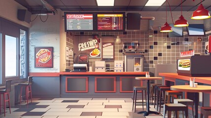 Pizza Hut A Modern Pizza Joint with Monthly Specials Generative AI