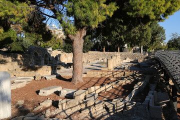 Paphos ancient ruins, Cyprus, - Image