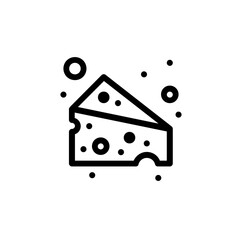 Food monoline, thin line icon set. Collection of outline symbols. Editable vector stroke. Flat design vector illustration symbol concept. Linear signs isolated on white background