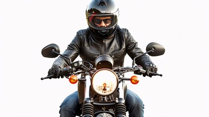 Riding the Wave A Biker's Monthly Adventure Generative AI