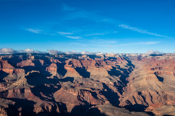 Fototapeta na wymiar Beautiful view of the Grand Canyon in winter