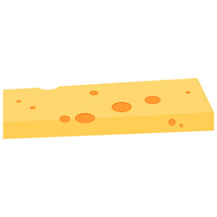 Cheese Cartoon Illustration