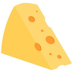 Cheese Cartoon Illustration