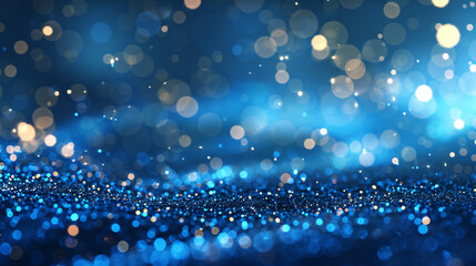 Abstract bright glitter blue background out of focus.3