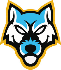 wolf logo design, wolf mascot logo, Tribal Wolf Tattoo,wolf head illustration vector drawing, Brave wolf head mascot Logo design. Vector Template Illustration Design. Mascot Brave wolfy Logo design