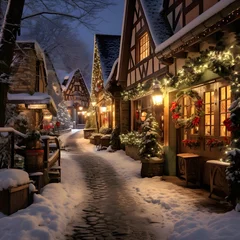  Christmas in the old town of Rothenburg ob der Tauber © I
