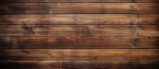 Rustic Wooden Wall Featuring Beautiful Brown Stain Texture in Vintage Interior Design