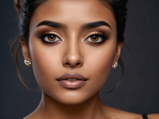 beautiful indian woman portrait - 752804684