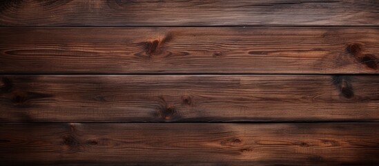 Obraz na płótnie Canvas Rustic Wooden Background with Intricate Dark Brown Texture for Design Projects