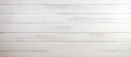 Naklejka premium Minimalistic White Interior Design featuring Painted Wood Wall and Floor