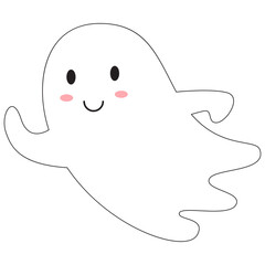 Halloween Cute Ghost