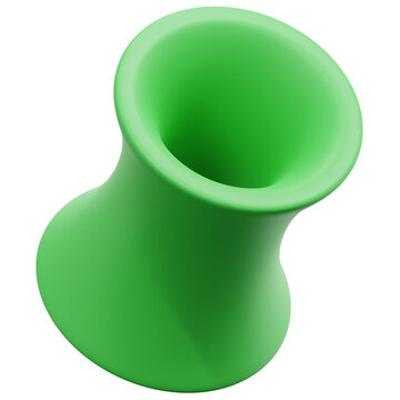 hyperboloid 3d render icon illustration