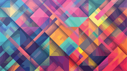 Abstract color background. Wall of colorful geometric