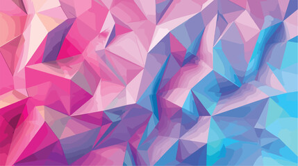 Background pattern geometric pattern origami style wit - obrazy, fototapety, plakaty