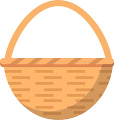 Wicker Basket Illustration