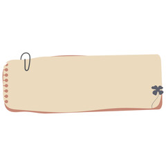 Aesthetic Note Element