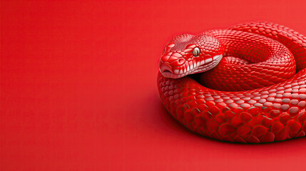 Fototapeta premium chinese snake statue