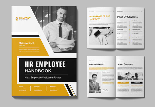 HR Employee Handbook Template