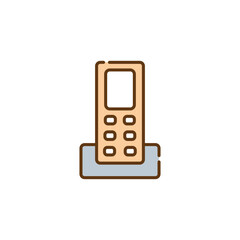 Cordless Phone vector icon