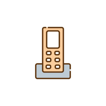 Cordless Phone vector icon