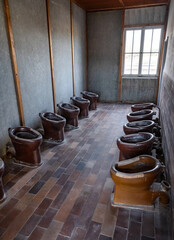Dachau Prisoner Toilets Room Concentration Camp Site
