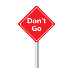 ARRET traffic sing on white background.Arret stop sing  vector icon