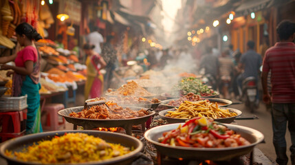 Indian street foods