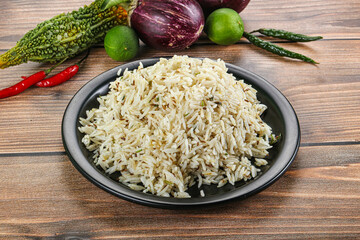 Indian cuisine - jeera rice basmati