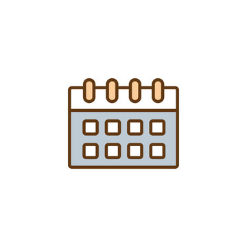 Calendar vector icon